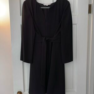 Worn once !! Gorgeous Trina Turk black wrap dress. Aline.